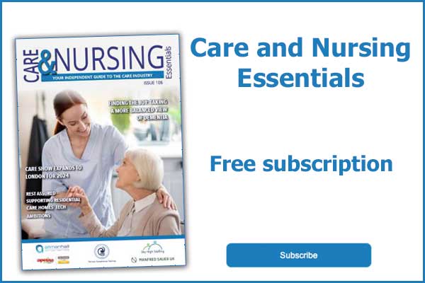 Care and Nursing Magazine Large Subscription Form
