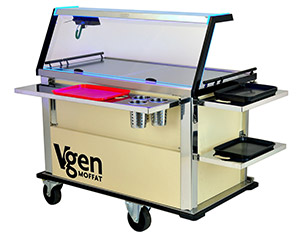 Moffat’s new hospital foodservice trolley delivers flexibility, energy efficiency and food quality