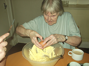 Carrot Cake Day helps Chesterfield care home residents
