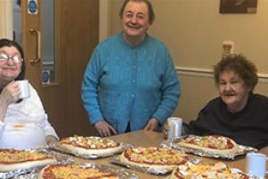 Care home turns into pizzeria for National Pizza Day