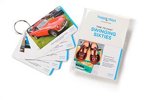 Happy Days Dementia Workshop Time To Chat Cards