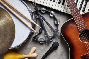music festival instruments