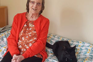 Beryl and goerge in the HC-One Care Home
