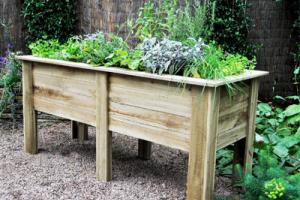 Deep root planter for horticultural therapy