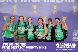 Hill Care Group staff at Macmillan Cancer Walk