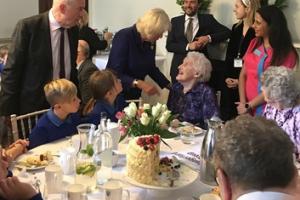 poetry together for the Duchess, students and care home residents. 