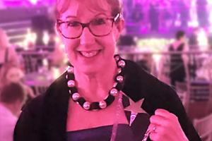 Lorraine Lee at The Caring UK Awards 2019