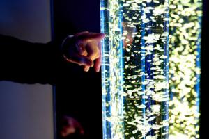 Sensory rooms - glowing lights