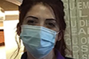 Jenny Ashfield, receiving the Care Hero Award for Norfolk Carer